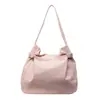 Bolsa Tote Ombro Único Estilo Preguiçoso Personalizada para o Dia a Dia Mulheres 2026 Nova Bolsa de Pano com Bolso Grande Tendência da Moda Simples