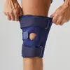 Rodilleras Deportivas Tallas Grandes, Rodilleras Transpirables para Ciclismo y Carrera al Aire Libre, Correas, Resortes Presurizados, Rodilleras Ajustables para Montañismo