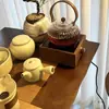Mesa de Centro para Balcón de Apartamento Pequeño de Madera Maciza Acrílica Tablero Completo Mesa de Centro Colgante Hogar Simple Sala de Estar Borde Natural Tronco