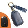 Nova capa de chave retrô para Toyota Yaris costura manual capa de proteção de chave em couro fivela