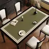 Mantel de Mesa de Comedor Estilo Francés de Lujo Ligero Modelo Nuevo 2025 Resistente al Agua a Prueba de Aceite Lavable Resistente al Calor Resistente a Altas Temperaturas Protector de Superficie de Mesa de Café