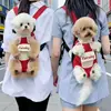 Bolsa para Mascotas, Mochila Portátil para Salidas, Portador de Pecho para Perros y Gatos, Mochila de Cuatro Patas, Suministros para Mascotas