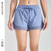 Esportes Ao Ar Livre Fitness Shorts de Yoga Corrida Fundos Anti-Exposição Calças Três Pontos Secagem Rápida Roupa de Yoga Feminina de Verão