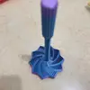 Estrela Descompressora Impressa em 3D Ilusão Ótica Dobrável Brinquedo Educativo Infantil Torre de Cenoura Poligonal Espiral Tridimensional Mesa