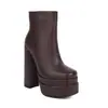 2022 nova bota curta de cavaleiro outono e inverno padrão de escama de peixe bico quadrado botas femininas botas com salto plataforma de camada dupla botas de comércio exterior