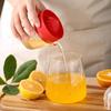 Exprimidor de plástico, exprimidor manual de limones, exprimidor de naranjas mini para el hogar, exprimidor portátil, taza