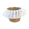 Macetas de Flor de Paja, Cestas de Flores Navideñas, Contenedores para Plantas Suculentas, Cestas de Regalo, Cestas de Abrazo, Recipientes Decorativos para Plantas Verdes