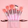 Set de 13 Brochas de Maquillaje Sijiqing, Set Portátil de Brochas para Sombras de Ojos, Set Completo de Herramientas de Belleza, Suministro Directo del Fabricante