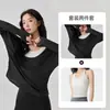 Conjunto de Ropa de Yoga Transfronterizo para Mujer con Almohadillas en el Pecho, Cubierta de Fitness de Alta Gama, Chaleco Deportivo Ligero y Transpirable, Juego de Dos Piezas