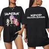 Camiseta Kpop Demon Hunter Derpytiger2026 Moda Harajuku Unisex Camiseta de Cosplay Algodón Casual