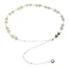 Cadena de Cintura Pentagrama Estrella de Metal Retro Accesorios para Mujer Jeans Falda Corta Cinturón Decoración de Cintura Femenina Vestido