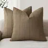 Funda de cojín a cuadros transfronteriza, jacquard a cuadros, cojín moderno minimalista, bestseller de Amazon, cojín a cuadros de doble cara