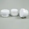 Mini 15g Frasco Redondo de PP para Loção Cremosa Embalagem de Amostra para Teste Embalagem de Produto para Cuidados com a Pele Frasco para Creme Personalização