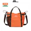 Bolso de hombro exterior estilo montaña, bolsa de gimnasio tipo tote de gran capacidad, bolso de mano, bolsa de tote para el trabajo, personalizable con logo y eslogan