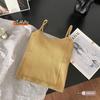 Colete Traseiro Bonito Sem Costura Sem Anel de Aço Almofada de Peito Fixa Sling Colete Feminino Interior Vestindo Base Pequena Cor Sólida