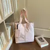 Nueva Bolsa de Tela Impermeable Simple para Mujer de Gran Capacidad Versátil de un Solo Hombro Deportiva Casual para Viajar Bolso Tote Mochila Estudiantil
