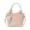Bolsas de palha tecidas de alto valor para mulheres 2026 novas bolsas transversais da moda elegantes bolsas tote simples bolsas de balde