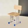 Cadeira Elevatória Escolar Simples, Cadeira para Estudo em Casa, Cadeira de Escrita para Aluno do Ensino Fundamental, Banco para Mesa Infantil, Cadeira com Encosto para Quarto de Estudante