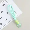 Lanyard de Teléfono Móvil de Doble Hilo Creativo de Moda Llavero Tejido a Mano Accesorio de Teléfono Móvil Multifuncional Simple Versátil Venta al por Mayor