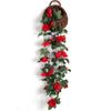 Simulação Rose Vine Vine Wall Hanging Silk Flower Decoração de Casamento Flor de Cerejeira Videira Fake Flower Sling Simulação Planta
