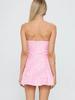Vestido Transfronterizo Europeo y Americano Amazon para Mujer con Lazo Sexy Espalda Descubierta para Mujer Ins Elegante Falda Corta