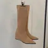Botas Longas Chuyuji para Aumentar a Altura para Mulheres 2026 Outono/Inverno Novo Estilo Salto Plataforma Alto Emagrecedoras Longas Retas Moda Botas de Equitação