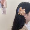 Grampo de cabelo de urso de pelúcia fofo, grampo de cabelo feminino com franja quebrada lateral, grampo de cabelo de alto valor de cor BB, grampo de cabelo, acessórios para cabeça