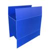Caja de almacenamiento plegable de plástico de protección ambiental impermeable express caja para mudanzas embalaje caja de volteo de tablero hueco de PP tablero corrugado