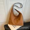 Textura de Alta Qualidade, Bolsa Grande Fashion e Versátil para Mulheres, Novo Modelo 2026, Bolsa Mãe e Filha de Camurça de Grande Capacidade, Bolsa Tote para o Dia a Dia