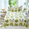 Sábana 100% Algodón Puro, Estilo Fresco Funda de Almohada de Algodón Simple para Cama Individual, Sábana de Una Pieza de Algodón Lavado, Juego de Tres Piezas para Dormitorio Estudiantil