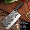Nuevo Cuchillo Hacha Lightning Twill Forjado a Mano para Cortar Huesos Cuchillo para Cortar Carne Corriendo Jianghu Hogar para Picar y Cortar Cuchillo de Doble Propósito
