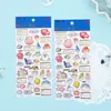 Tipetoys Estilo Chino Guka Serie Universo Chino Historia del Océano Estilo E Elemento Oceánico Pegatina Estampada en Caliente