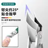 Cortauñas de borde biselado, especialmente diseñados para uñas encarnadas, con puntas de pico de águila ultra afiladas, para cortar uñas gruesas y duras, evitando que los fragmentos de uñas salgan volando, una herramienta de manicura indispensable para uso doméstico