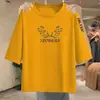 Comércio Exterior Transfronteiriço Último Estoque de Comércio Exterior Grandes Marcas Etiquetas Cortadas Roupa de Mãe Camiseta de Manga Três Quartos para Meia-Idade e Idosos Camiseta Estilosa