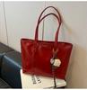 Bolso Tote Transfronterizo 2026 para Viajes Diarios de Mujeres, Nueva Moda Casual Vintage Otoño e Invierno, Bolso Grande de Gran Capacidad para Debajo del Brazo con Textura