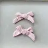 Estilo Coreano Pequeno Fresco Tecido Xadrez Laço Tecido Semiacabado Acessórios DIY Sapatos Meias Bolsas Acessórios Acessórios de Vestuário