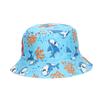 Chapéu de pescador para bebê primavera e outono fofo infantil animal de desenho animado chapéu de sol criança 1-3 anos