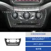 Adequado para Modelos 11-17 do Carro Dodge Journey Modificação Interna Fibra de Carbono Botão de Controle do Ar Condicionado Porta-Copos do Console Central