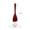 Set de Utensilios de Cocina Espátula de Madera Kemu, Cuchara para Sopa, Espátula Antiadherente para Cocinar en Casa, Cuchara de Madera para Arroz, Espátula, Suministro Directo del Fabricante