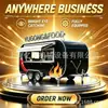 Carrito de café móvil, food truck, remolque food truck, carrito comercial de té de leche para atracciones turísticas