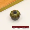 Nuevo Tirador de Aleación Cerámica Estilo Antiguo Estampado de Leopardo Mango de Calabaza Tirador de Cajón Retro Tirador de Puerta de Armario
