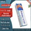 Selante de silicone Kraft K-704 704Bl preto, isolante, impermeável e resistente a altas temperaturas.