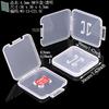 Caja para Tarjetas de Memoria de Cámara de 8 Piezas Caja para Tarjetas SD de Teléfono Móvil Caja para 4 Tarjetas SD + 8 Tarjetas Micro Caja de Plástico Transparente Caja para Tarjetas CF
