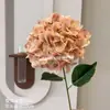 Flor Artificial Ramo Único Hortênsia Hortênsia Bella Ramo Único 90 Peças Hortênsia Grande Salão de Casamento Teto Alto Corredor Arranjo de Flores