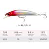Señuelo Cebo Mayorista Minnow Sumergible de Largo Alcance 26.3G/90Mm Pesca de Agua Dulce Marítima Pesca de Orilla Lubina 9059