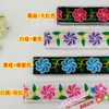 Disfraz Étnico COS Encaje Bordado Hanfu Disfraz de Escenario Tela Larga de Tira Pegatina Encaje Bordado S800# Flor Caliente