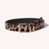 Pequeno atacado novo camuflagem animal print decorativo cinto fino feminino europeu e americano roupas jeans coringa em estoque cinto