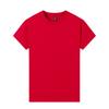 Bar de Oxigênio Gelado Sensação Refrescante Algodão de Seda Gelada Algodão de Verão Algodão com Elastano Camiseta de Manga Curta Unissex Cor Sólida Base Camiseta Casual Versátil