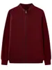 Cardigan de Lã Tricotado Hengyuanxiang Masculino Jaqueta Cardigan Masculino Novo Estilo Outono/Inverno 2026 Roupas Masculinas Cardigan com Zíper Suéter Masculino