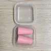Novo produto protetores de ouvido de esponja à prova de som rebote lento Industrial anti-ruído protetores de ouvido para redução de ruído 5 pares encaixotados protetores de ouvido com logotipo imprimível